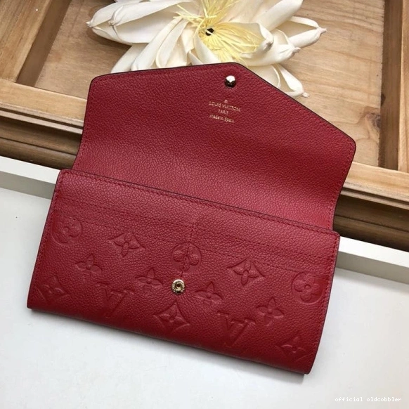 Official oldcobbler VUITTON LOUIS WALLET SARAH 0810
